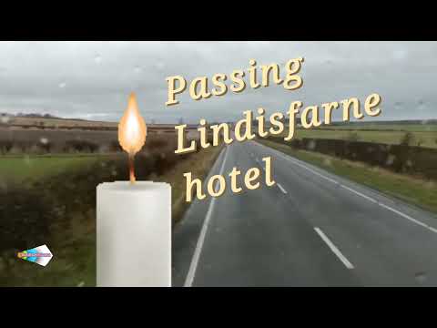 A bus ride from Brownieside to Berwick Upon Tweed on a wintery A1