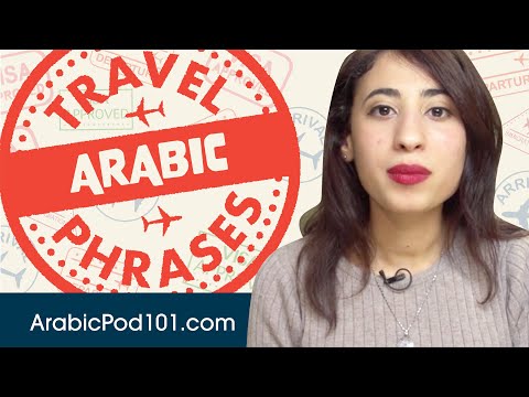 All Travel Phrases You Need in Arabic! Learn Arabic in 25 Minutes!