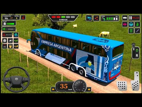 Best Offroad Bus Simulator Game 2025 | Euro Bus Simulator 3D - Android Gameplya #ingamer80
