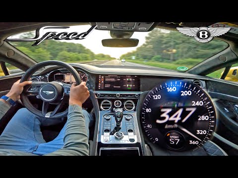 Bentley Continental GT Speed: Breaking The Sound Barrier On The Autobahn