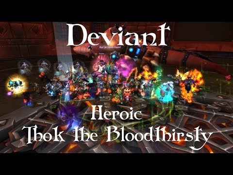 Deviant vs Heroic Thok the Bloodthirsty