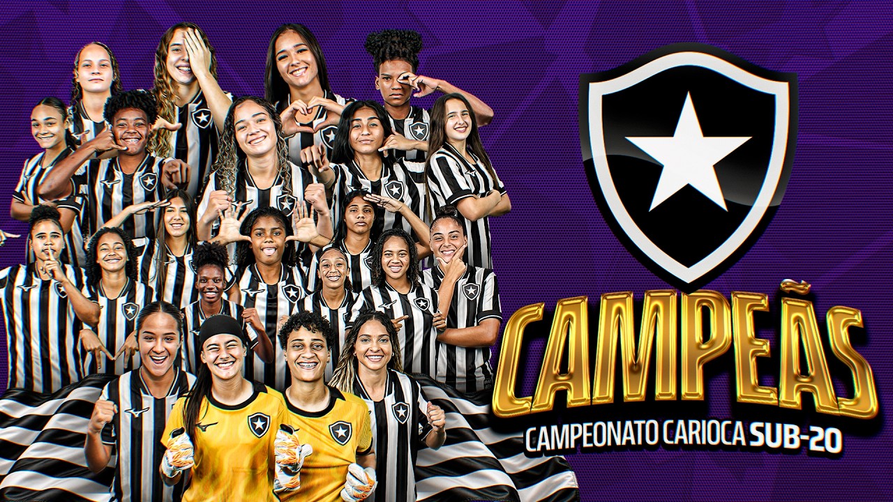 VÍDEO: Botafogo divulga bastidores de título carioca feminino sub-20 sobre o Fluminense