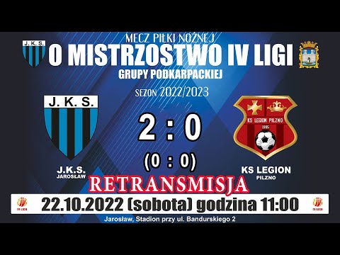 4 LIGA NA ŻYWO: JKS Jarosław - Legion Pilzno [TRANSMISJA WIDEO]