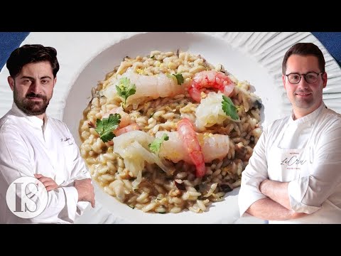 Risotto alla pescatora: mare vs. lago con Francesco Sodano e Giacomo Sacchetto