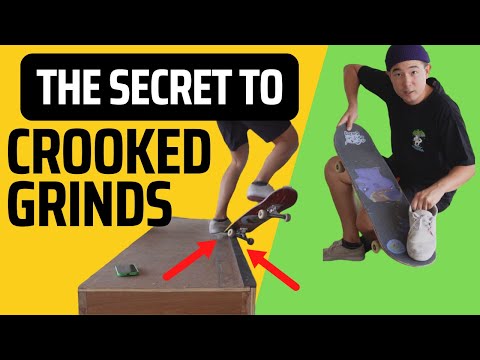 HOW TO CROOKED GRIND - 2 hacks tutorial