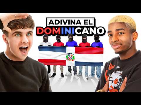 1 DOMINICANO VS 5 IMPOSTORES: ADIVINA EL DOMINICANO