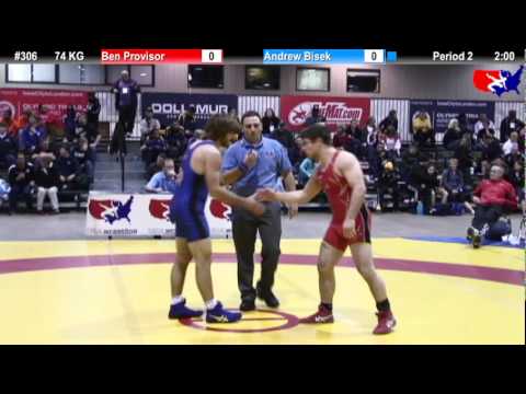 2011 U.S. Open FRI GR 74 KG: Ben Provisor vs. Andrew Bisek 3rd Place Match