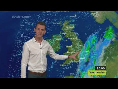Wednesday afternoon forecast 30/08/17