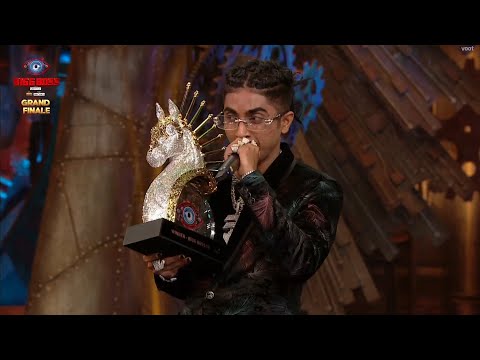 BIGG BOSS 16 Winner MC Stan’s Winning Moment | MC Stan Bane BB 16 Winner, Trophy Kiya Apne Naam