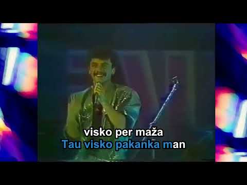 Prologas   Man Visko Per Maza karaoke