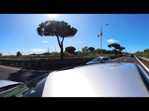 Parte 1 - #Insta360 Road Video - Aeroporto Roma Fiumicino para San Vito (Abruzzo)