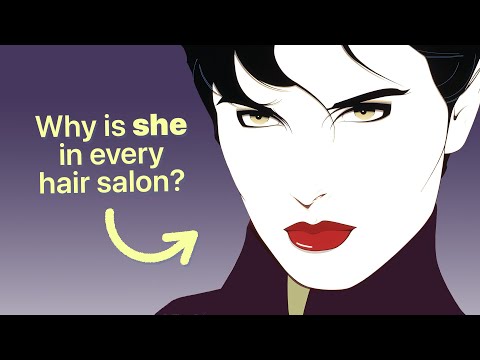 為什麼這幅畫會在每間髮廊裡出現？！ 😱 (Why This Art Is In Every Hair Salon)