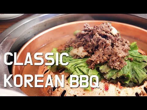 Churrasco Coreano CLÁSSICO Melhor Bulgogi com Macarrão Frio Coreano