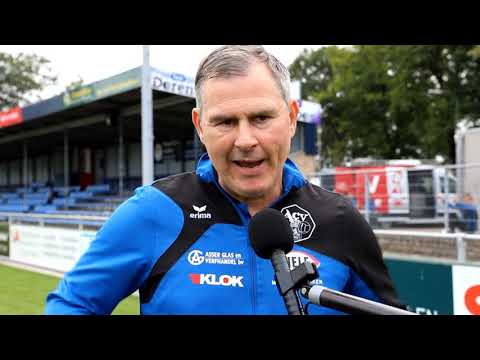 Interview Fred de Boer na afloop van ACV – Sparta Nijkerk