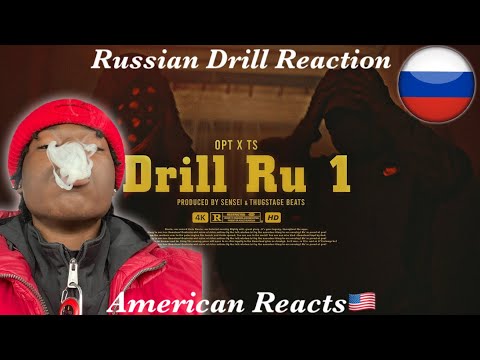 Americans React to Russian Drill! OPT ft. TSB - DRILL RU 1 (Official Video) #russiandrill