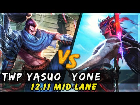 TheWanderingPro - Yasuo vs Yone MID Patch 12.11 - Yasuo Gameplay