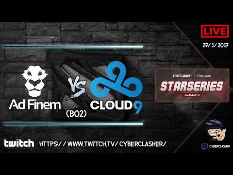 SL i-League StarSeries SS 3 EU - Cloud 9 vs Ad Finem # Game 2