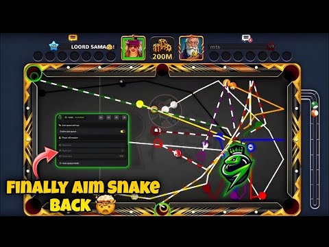 Aim Snake for Android 🎯 8 Ball Pool Cheats & Hidden Tricks 🎱 (Complete English Tutorial)