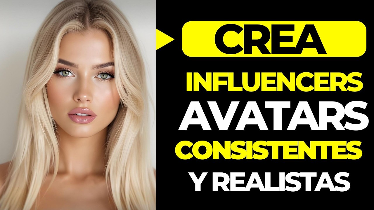 CÓMO HACER INFLUENCERS, AVATARS, MODELOS HIPERREALISTAS GRATIS CON IA con APOB AI