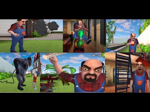 Scary Stranger 3D Version 5.0.1 All Failed Pranks