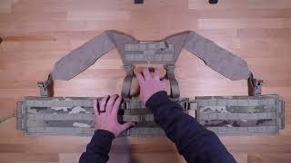 Less Than 10 Minute Gear Review - Army Issued Advanced / Airborne Tactical Assault Panel System