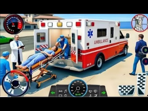 Ambulance City Rescue Simulator 3D - 911 Emergency Ambulance Driving Simulator - Android Game play