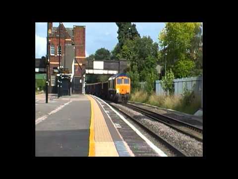 GBRF Class 66, 66720, 6V88 Passing Water Orton (20th July 2012)