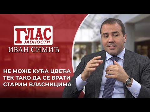 NE MOŽE KUĆA CVEĆA TEK TAKO DA SE VRATI STARIM VLASNICIMA - Ivan Simić