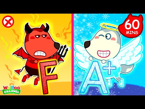 Good Student vs Bad Student | Study Hard! | 60 Minutes Education Video for Kids