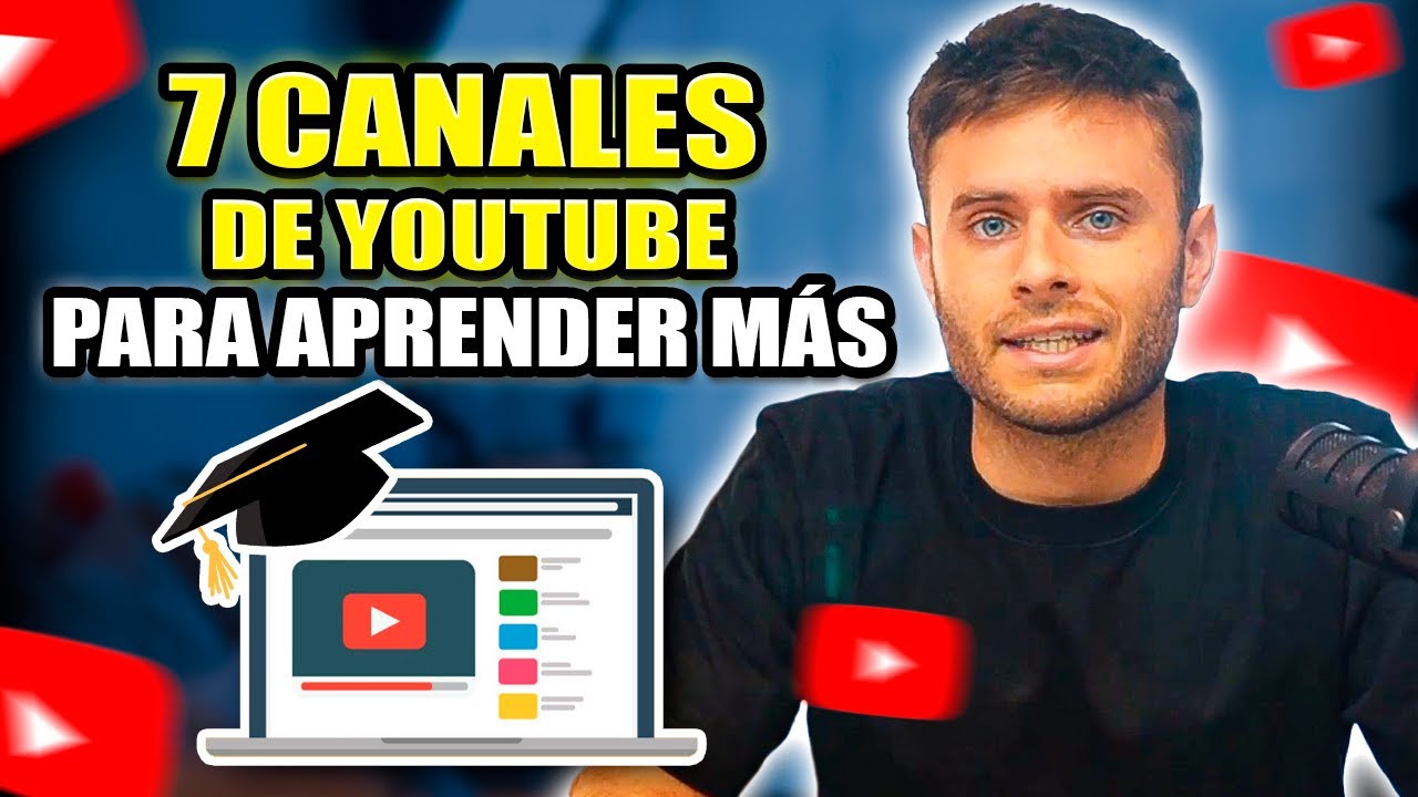 7 canales de youtube que te van a enseñar más que una carrera universitaria 🚀