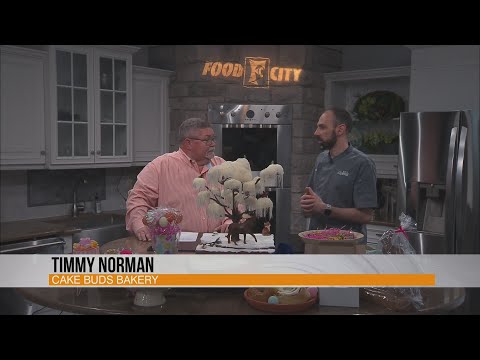 Award winning cake by Timmy Norman from Cakebuds bakery