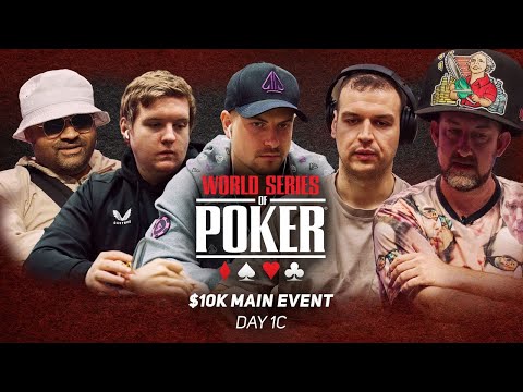 WSOP Main Event | Day 1C with Viktor Blom, Michael Addamo & Erick Lindgren