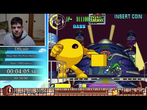 PowerSpring 2021 - Mega Man: The Power Battle, Solo - All Courses by DBCade in 16:37 (Part 1/2)