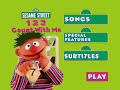 Sesame Street 123 Count With Me DVD Menu Walkthrough