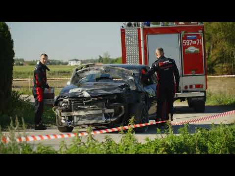 Ostatnie chwile Audi S3 Quattro - Rajdowe Kryterium Orlika 2023