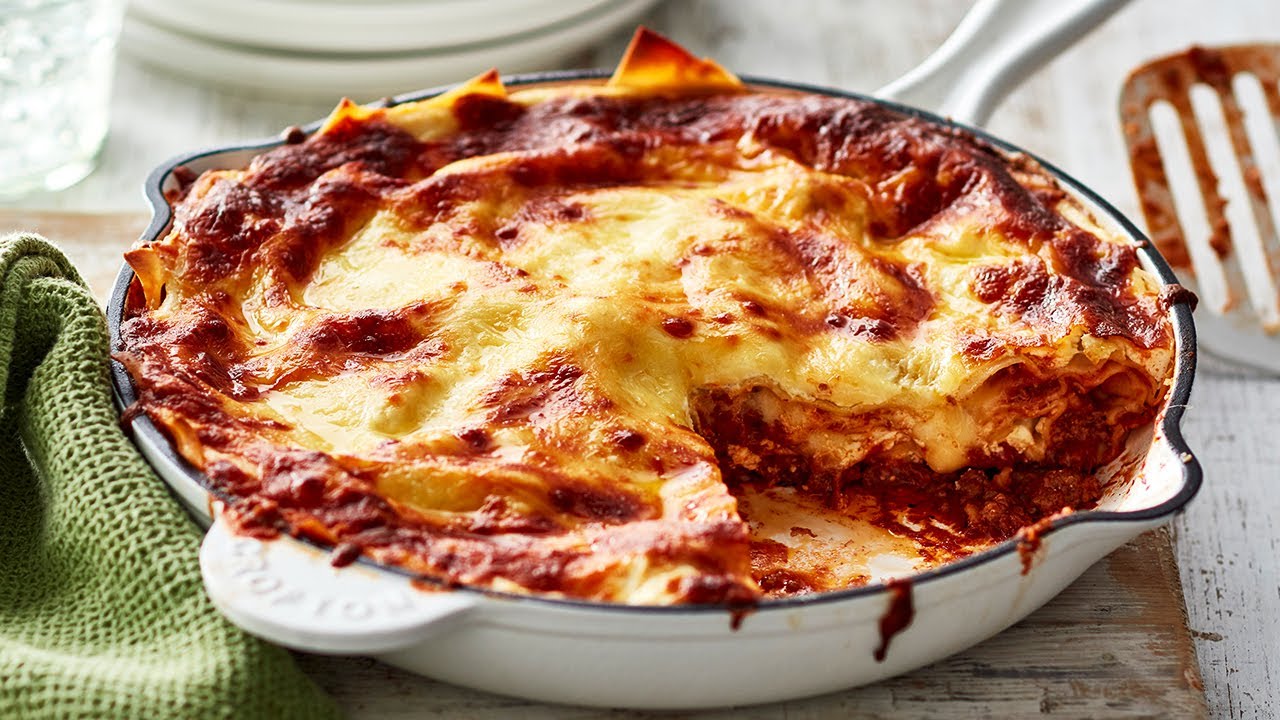 Cheat's Frypan Lasagne Recipe myfoodbook Quick lasagne with ricotta