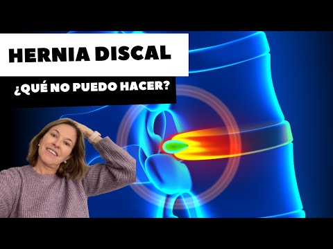 HERNIA DISCAL ¿QUÉ NO PUEDO HACER?