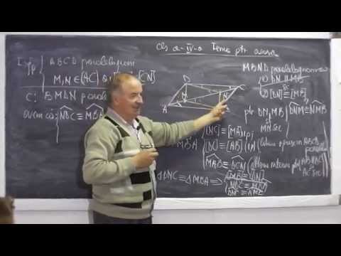 1/2 Lectia 620 - Paralelogramul | Concurenta liniilor importante intr-un triunghi - Testare Clasa 7