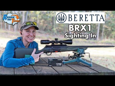Beretta BRX1 Sighting In - Can a Beretta Rifle Actually Shoot?