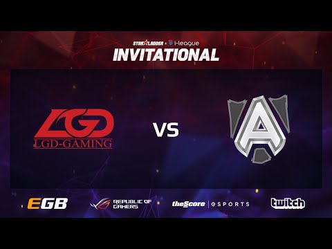 LGD vs Alliance, Game 1, SL i-League Invitational, Day 2