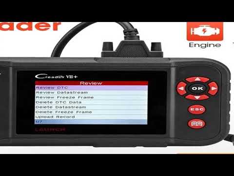 Launch Creader VII Plus Car Diagnostic Tool Auto Scanner Engine Transmission ABS SRS Airbag Scan Too