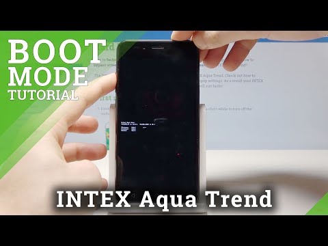 How to Enable Boot Mode in INTEX Aqua Trend - Bootloader Mode