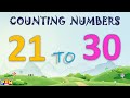 Counting 21 to 30 | counting 21-30 | counting Numbers 21 se 30 | counting 21 to 30 in English