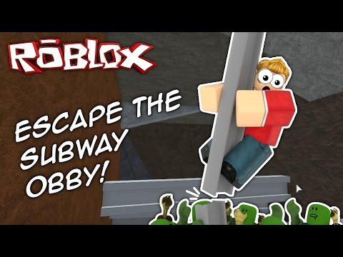 Esxcape the ZOMBIE INFESTED Subway! | Roblox Obby