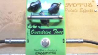 Video thumbnail for SABBADIUS 80 Overdrive Tone by SABBADIUS Electronics