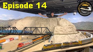 O Gauge Train Layout Update 14 - BIG Mountain - JDstucks