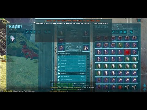 Ark Official Small Tribes: Teamers Dev Wiped While Teaming During Raid