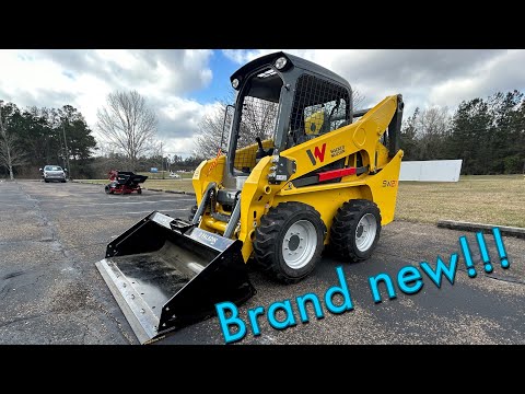 The SW21 Wacker Neuson skidloader!!