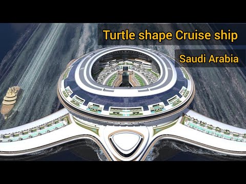 Saudi Arabia’s $5bn turtle-shaped floating city.