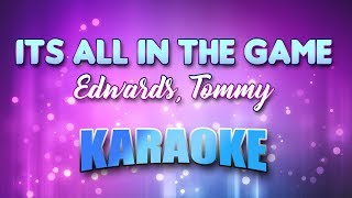 Edwards, Tommy - Its All In The Game (Karaoke &amp; Lyrics)